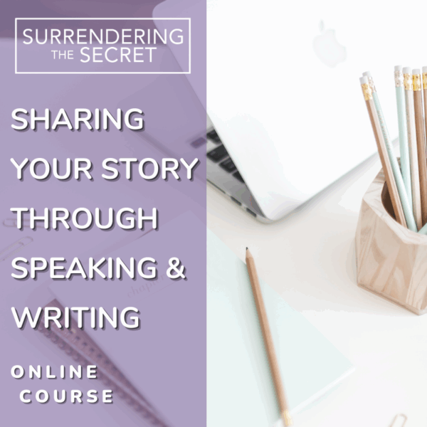 Sharing Your Story Through Speaking & Writing - online course